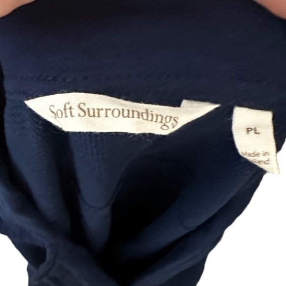 Soft Surroundings Navy Dress With Pockets - Picture 5 of 6